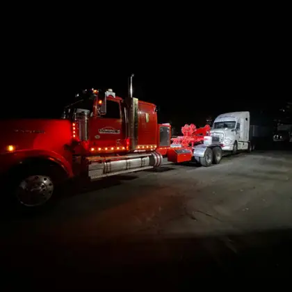 Anthony's Towing & transportation, towing semi