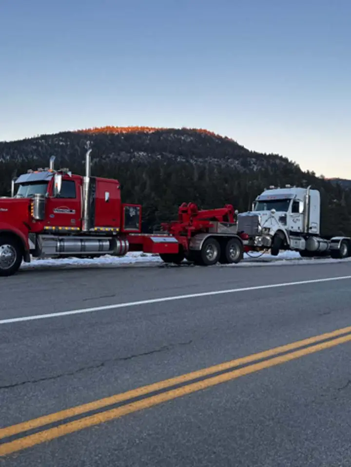 Anthony's Towing & transportation, semi towing, tow truck